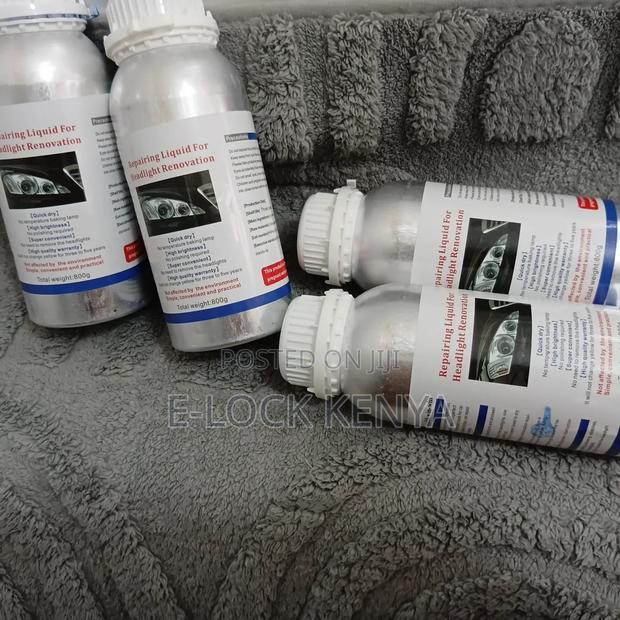 Headlight Lens Cleaning Fluid