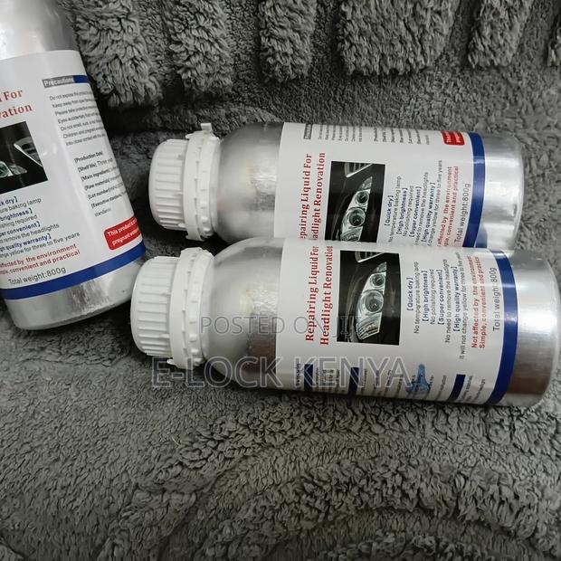 Yellow Headlights Cleaning Liquid