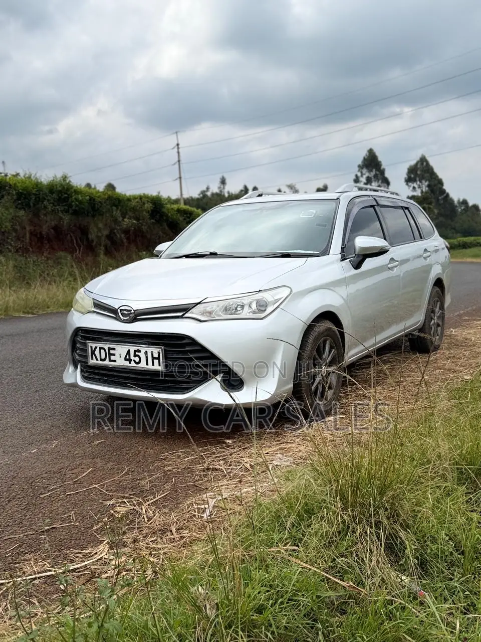 Toyota Corolla Fielder 2016 Silver