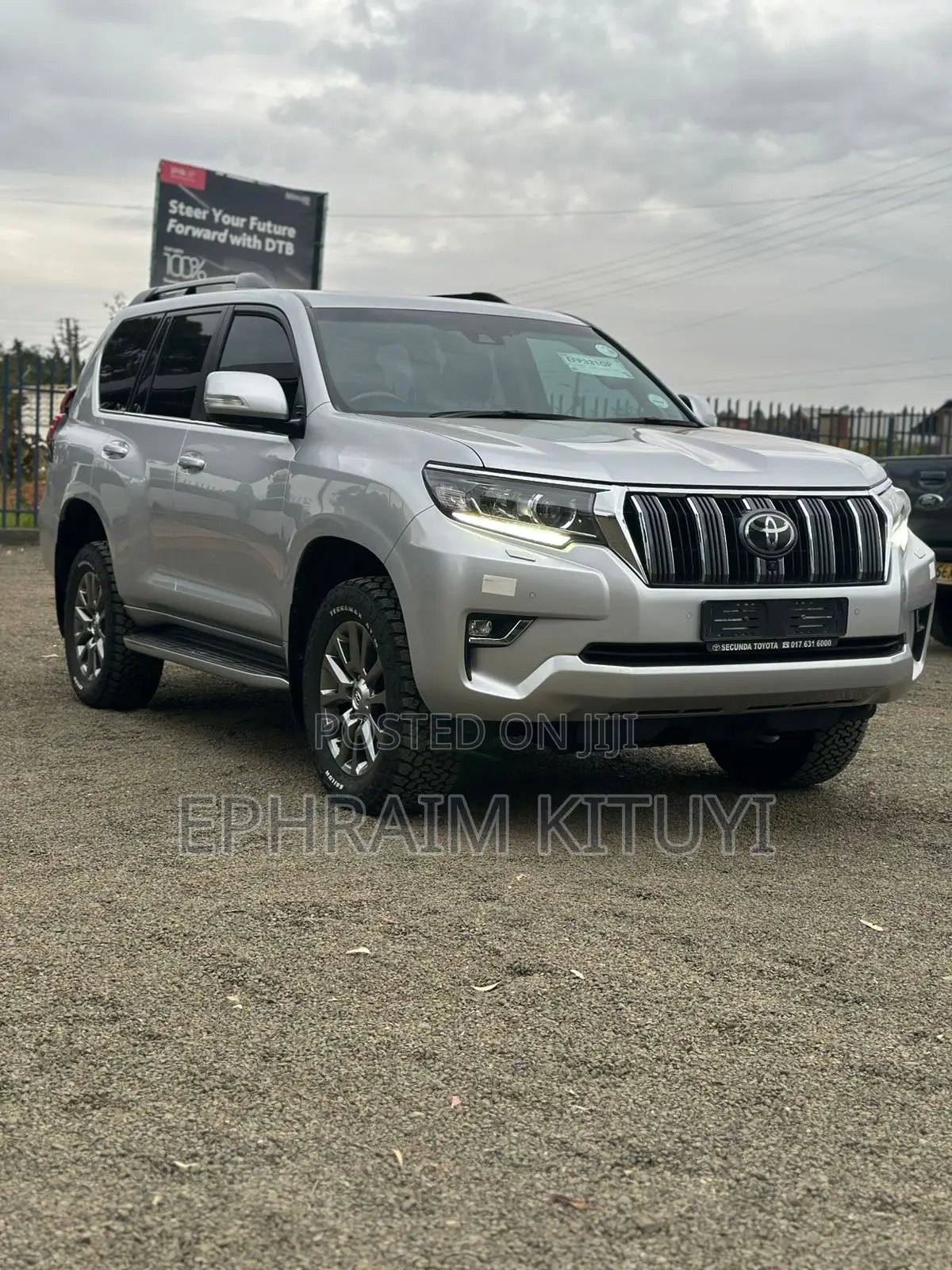 Toyota Land Cruiser Prado 2018 Silver