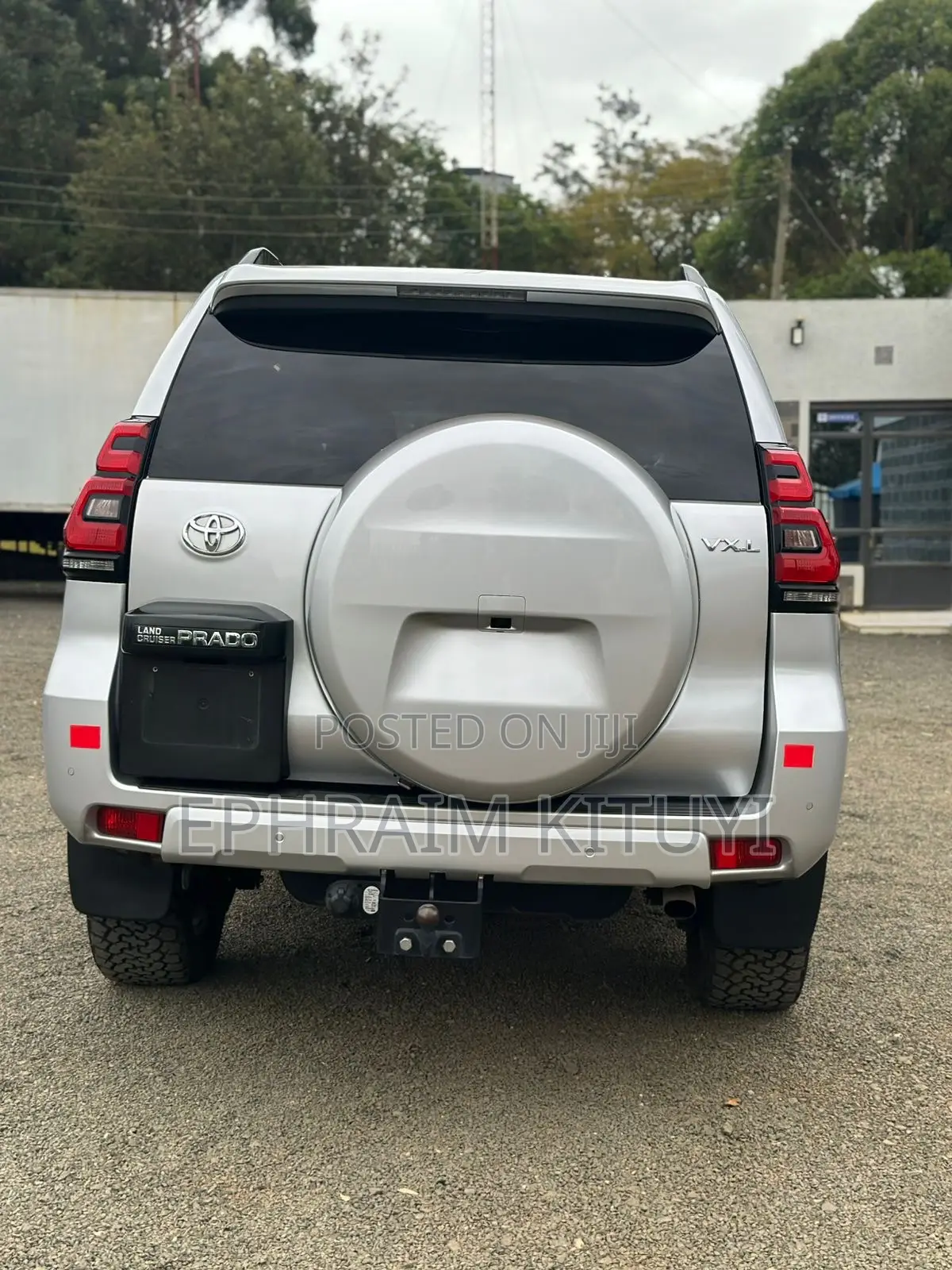 Toyota Land Cruiser Prado 2018 Silver