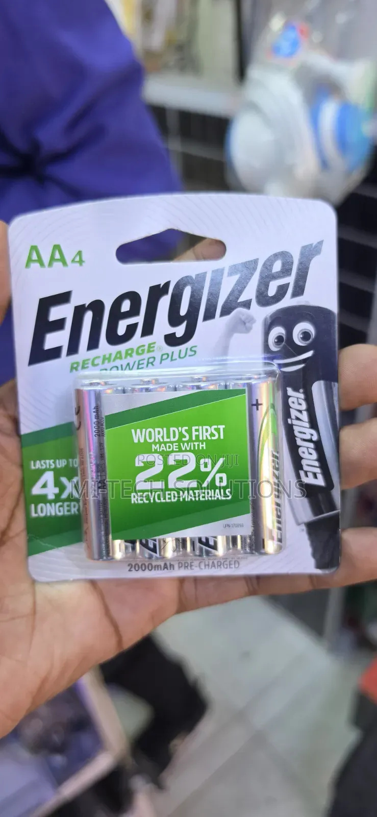 Energizer Aa and Aaa Original Battery by 4