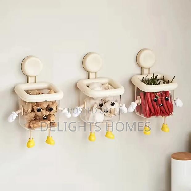 Cute Wall Mounted Storage Box_ele - thumbnail 2