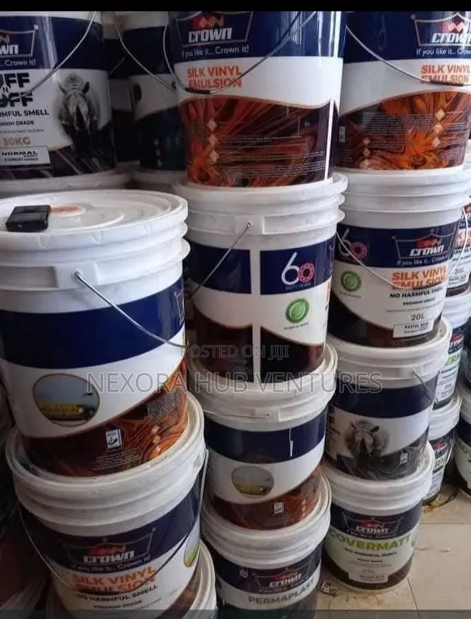 Paint, Silk Vinyl Crown 20l