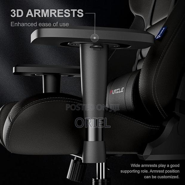 Executive Office Gaming Chair Grey Gaming Chair - thumbnail 3