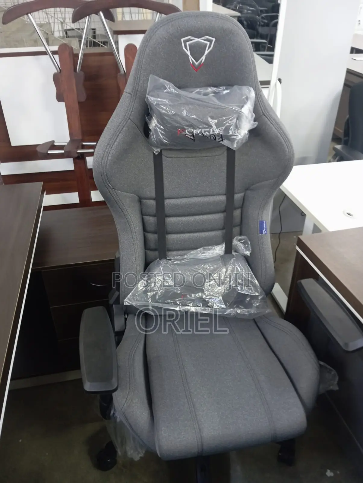 Executive Office Gaming Chair Grey Gaming Chair
