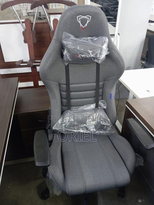 Executive Office Gaming Chair Grey Gaming Chair - thumbnail 13