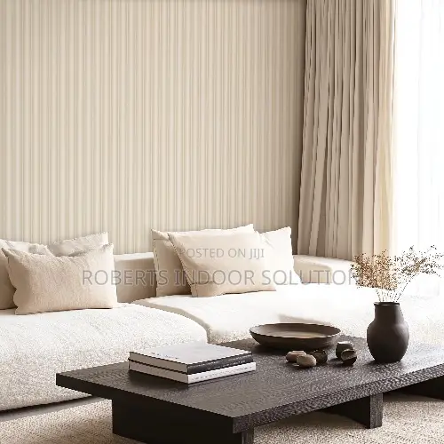 Fluted Panel Design Self-Adhesive Wallpaper