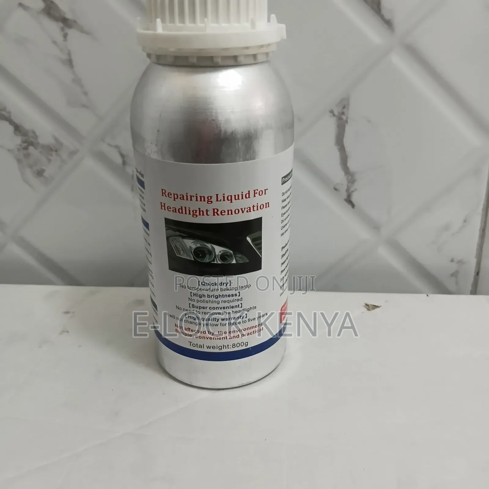 Liquid Vapour for Headlight Restoration