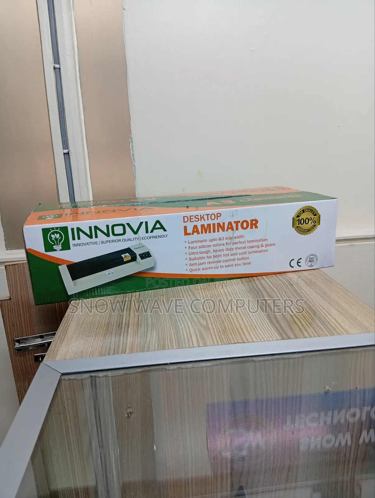 Innovia Heavy Duty A3 Laminator Small Size 45cm * 17.5cm * 9.2cm