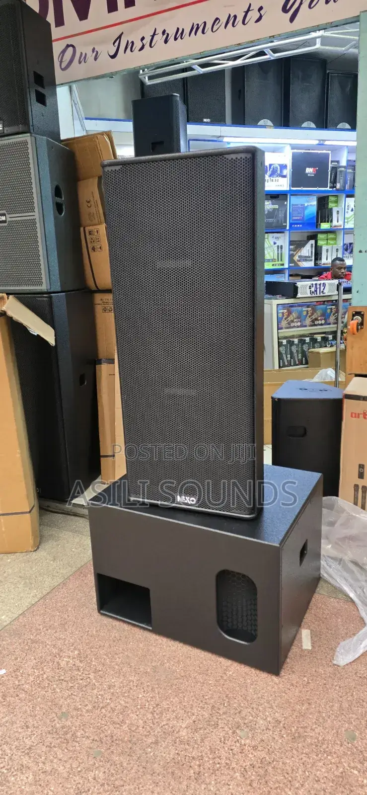 Nexo 18 Inches Bass and Nexo Fullrange