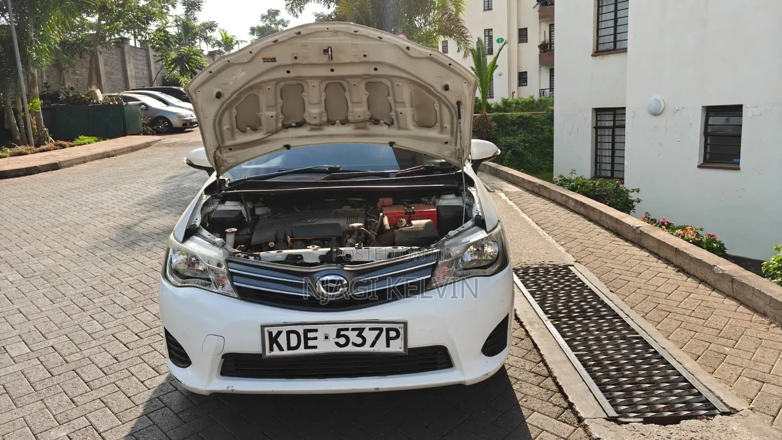 Toyota Axio 2014 White