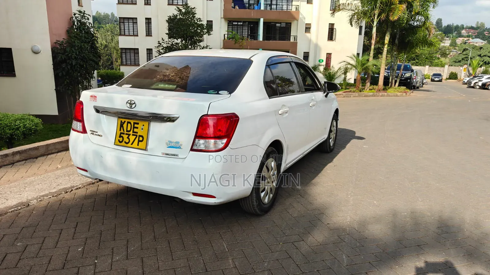 Toyota Axio 2014 White
