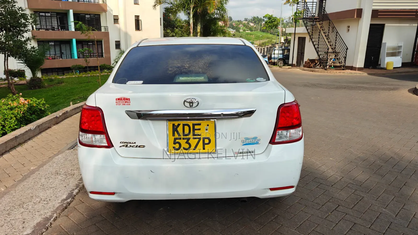 Toyota Axio 2014 White