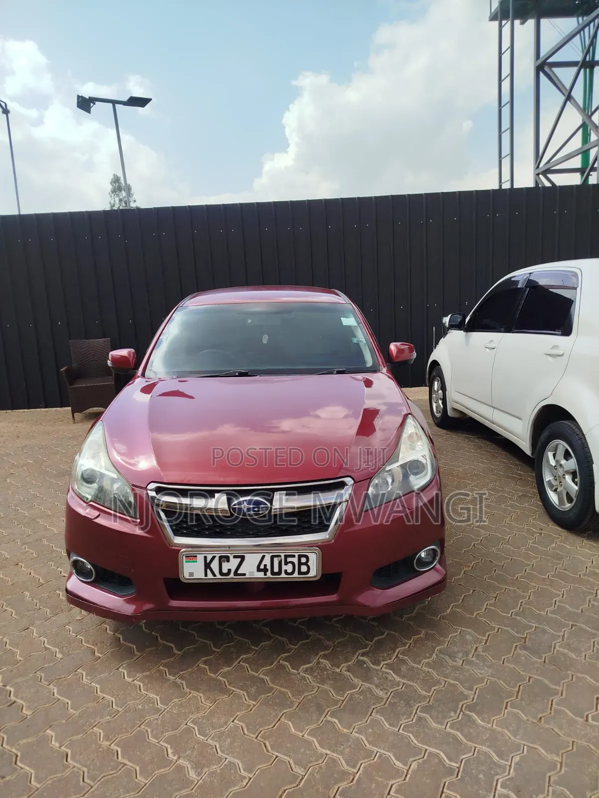Subaru Legacy 2013 Red