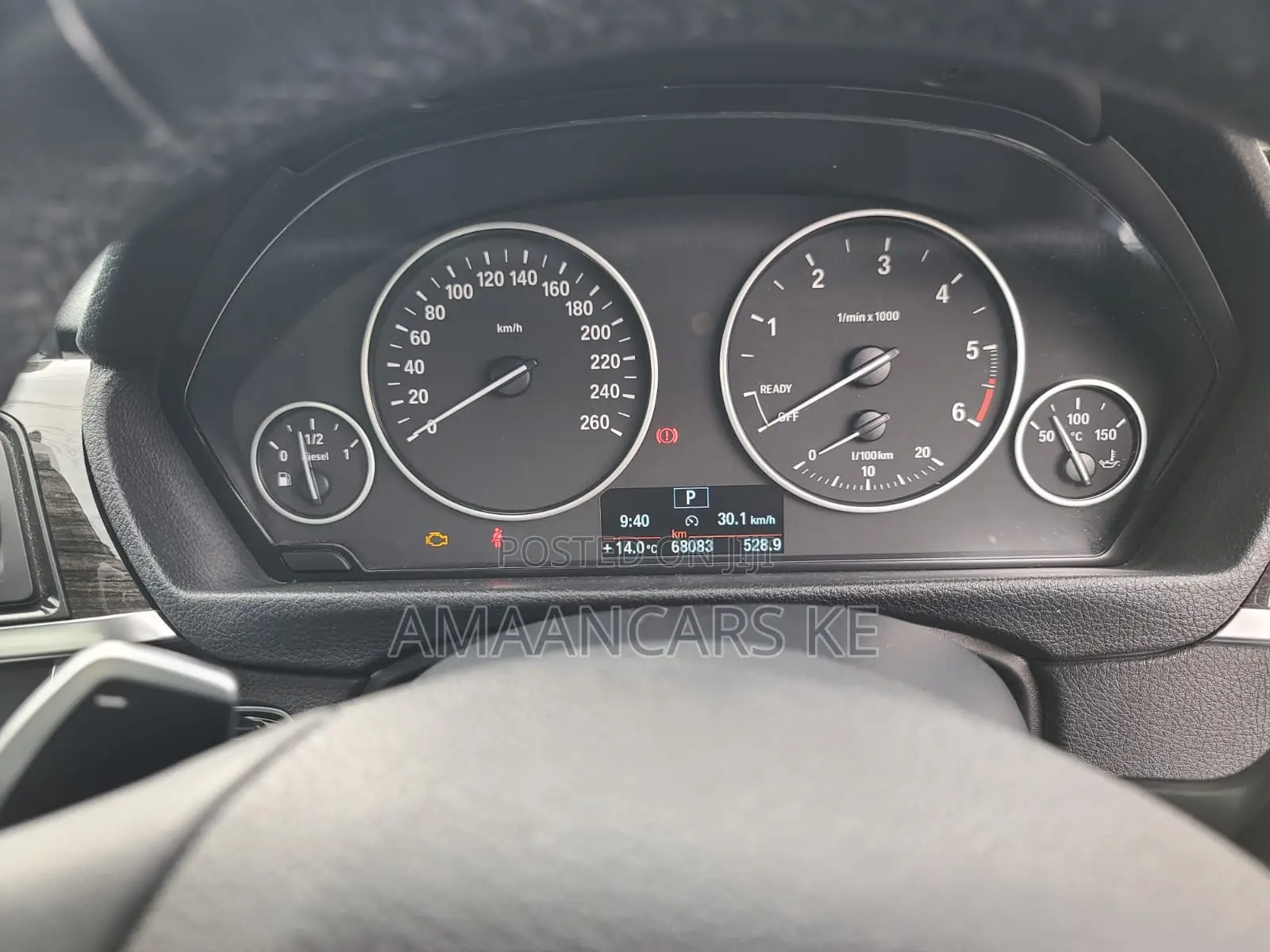 BMW 320d 2014 Black