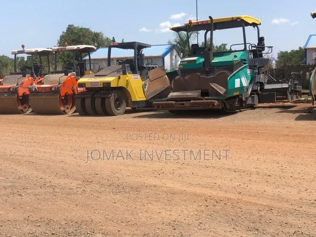 Paver, Pneumatic and Double Drum Roller for Hire