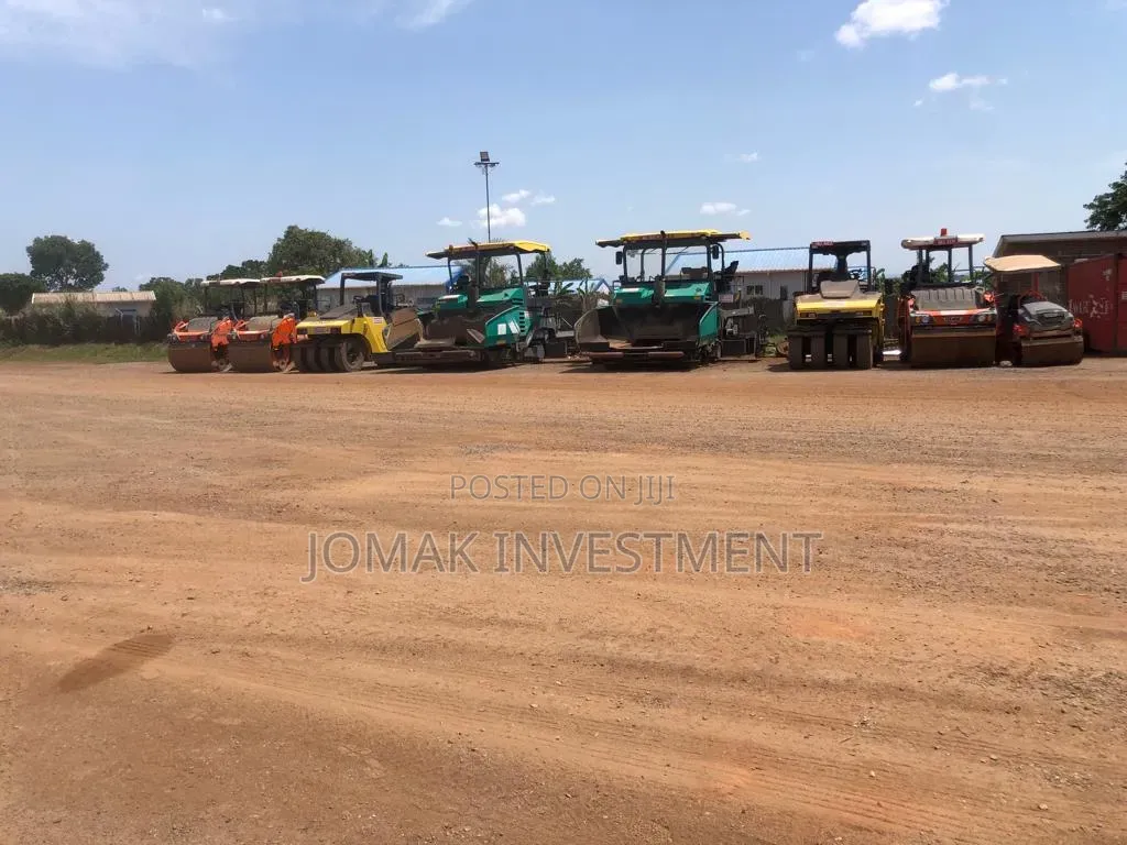 Paver, Pneumatic and Double Drum Roller for Hire