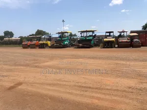 Paver, Pneumatic and Double Drum Roller for Hire