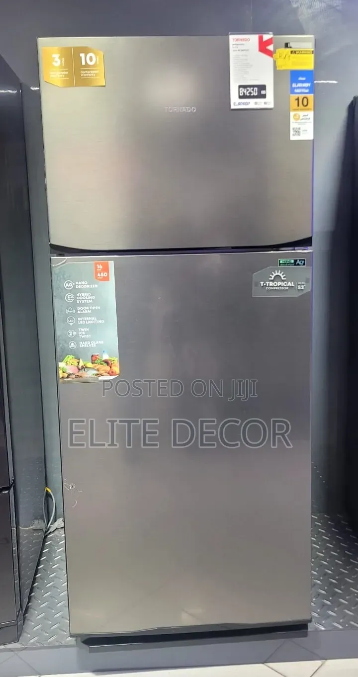 Tornado 396l Inverter Refrigerator – No Frost | 2 Star Epra Rating