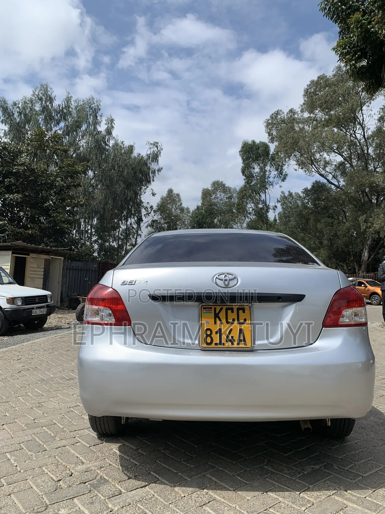 Toyota Belta 2007 Silver