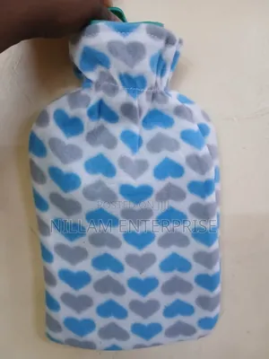 Hot Water Bottle With Velvet Cover 2ltr