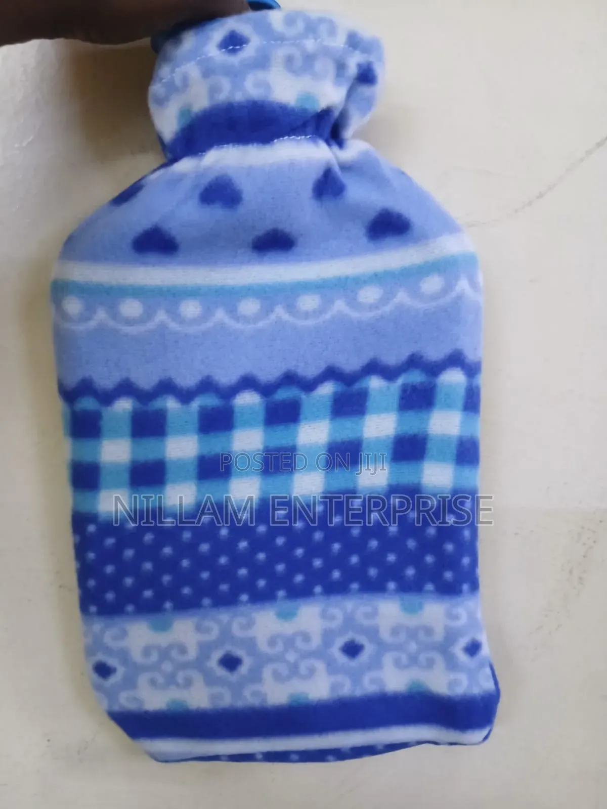 Hot Water Bottle With Velvet Cover 2ltr