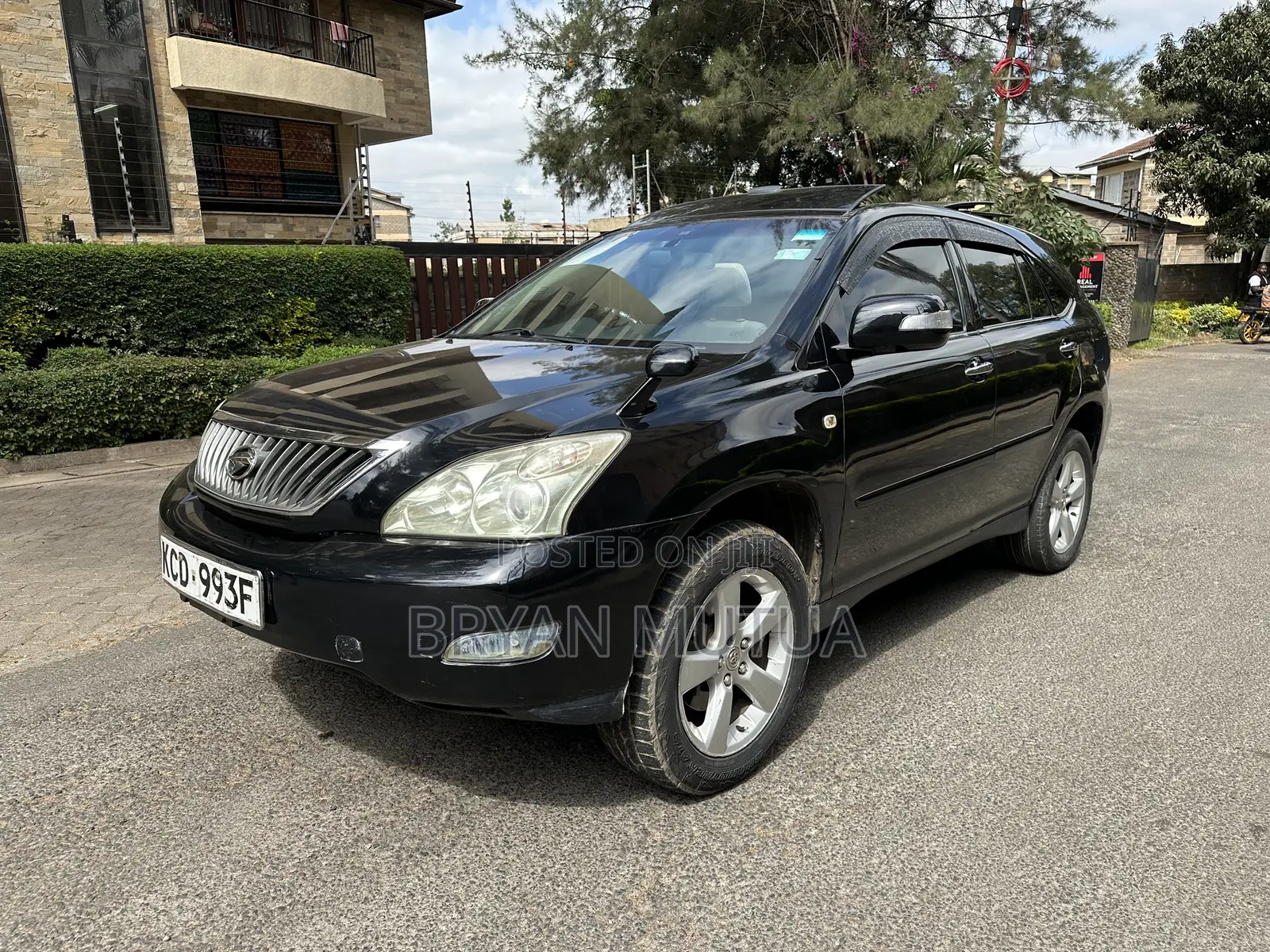 Toyota Harrier 2.4 2008 Black