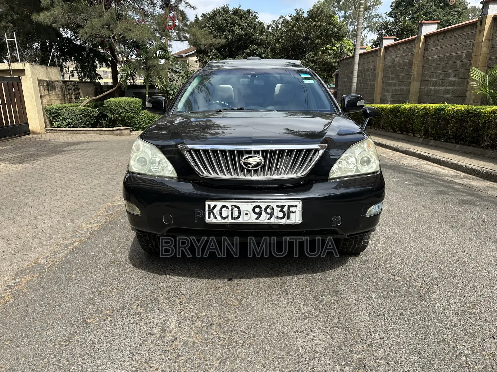 Toyota Harrier 2.4 2008 Black