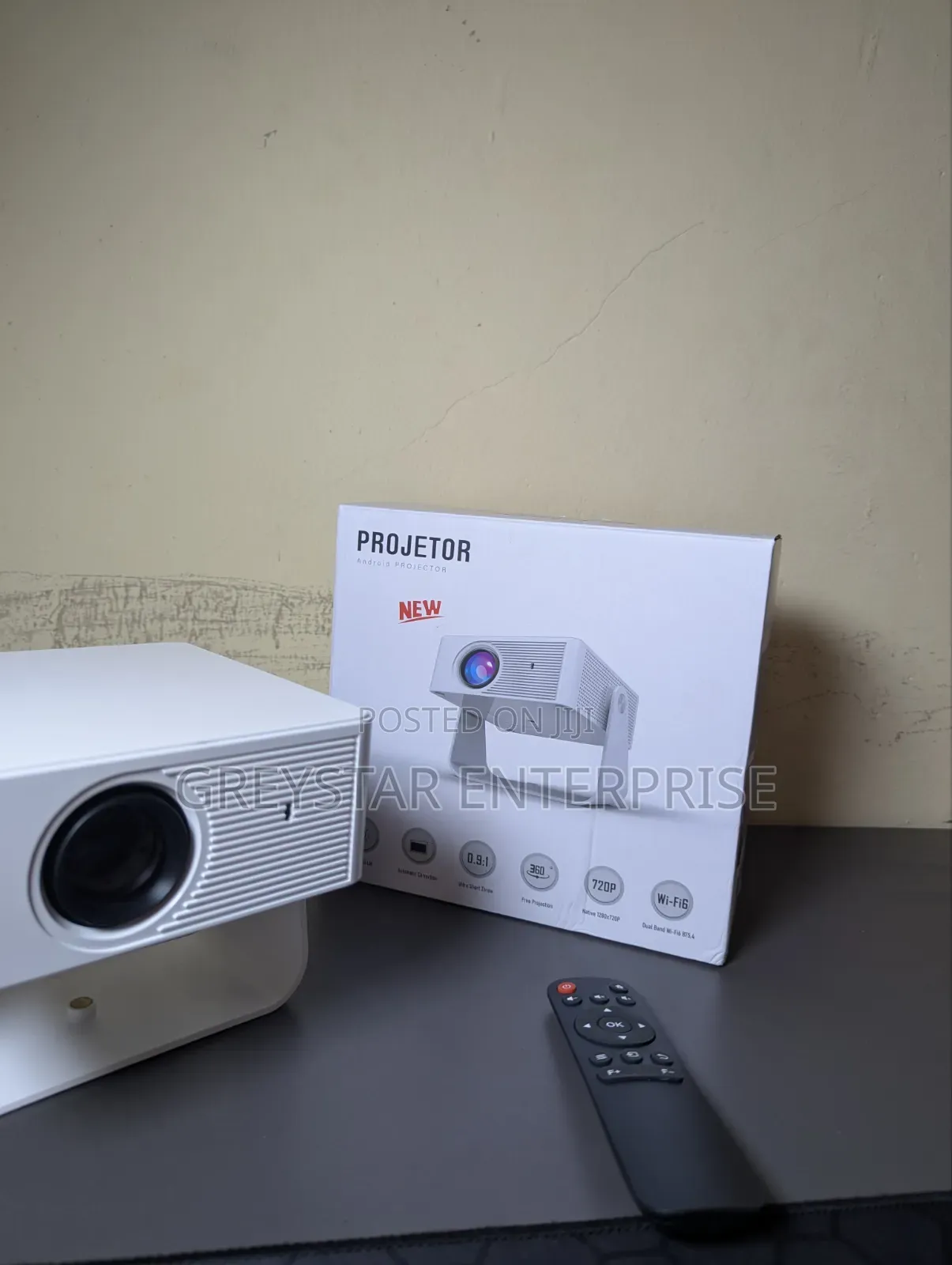 Android Projector X3 Smart Wifi Projectors 1080p Ultra Hd Autofocus