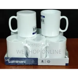 Set of 6 Luminarc 32cl Cups