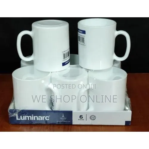 Set of 6 Luminarc 32cl Cups