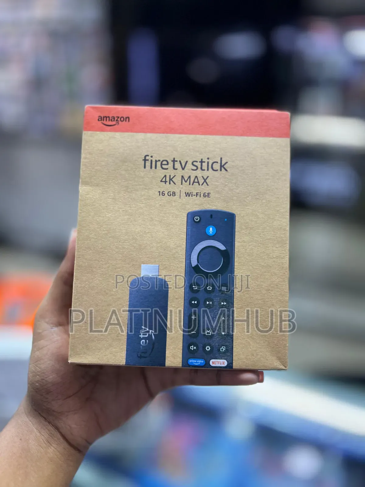 Fire Tv Stick 4kmax Wi-Fi 6e, 16gb 2gen.