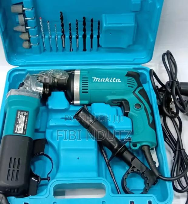 Makita Combo(Angle Grinder and Electric Drill)