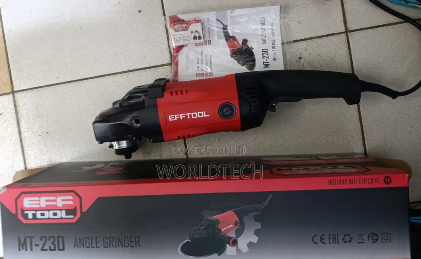 Efftool 9" Angle Grinder/2200watts Quality Grinder