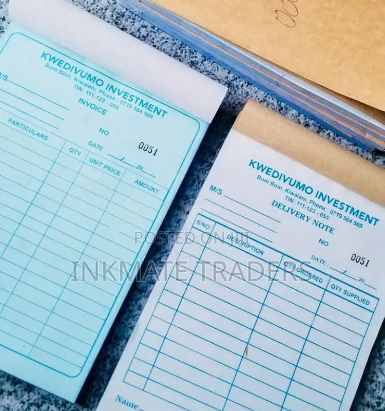 Executive Receipt Books