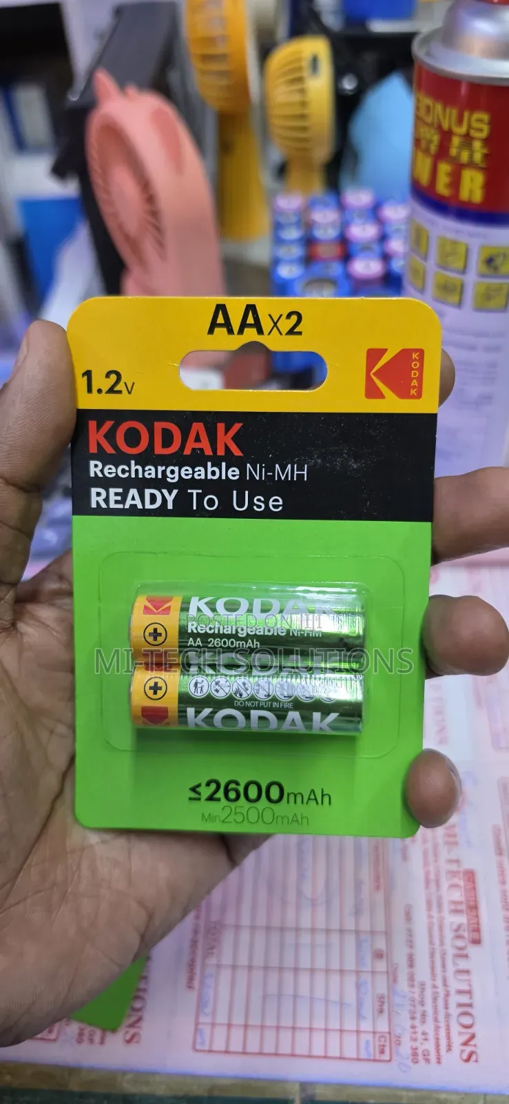 Kodak Aa and Aaa Rechargeable Battery