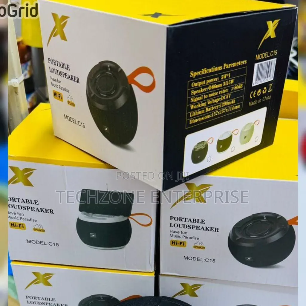 C15 Portable Bluetooth Hi-Fi Speaker 