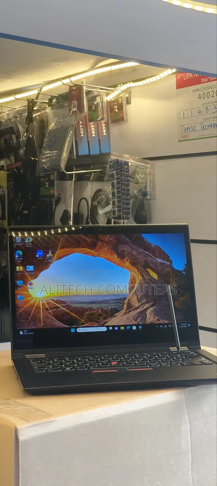 Laptop Lenovo ThinkPad Yoga 370 8GB Intel Core i5 SSD 256GB