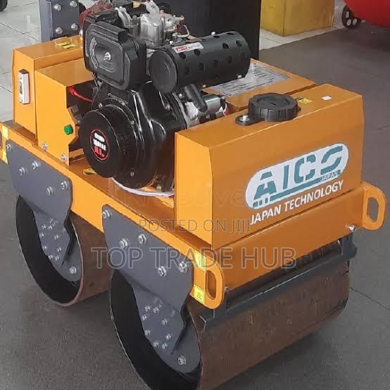 A600dd Aico Japan Double Drum Road Roller 186f 10hp Diesel Engine - thumbnail 2