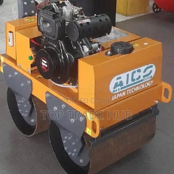 A600dd Aico Japan Double Drum Road Roller 186f 10hp Diesel Engine