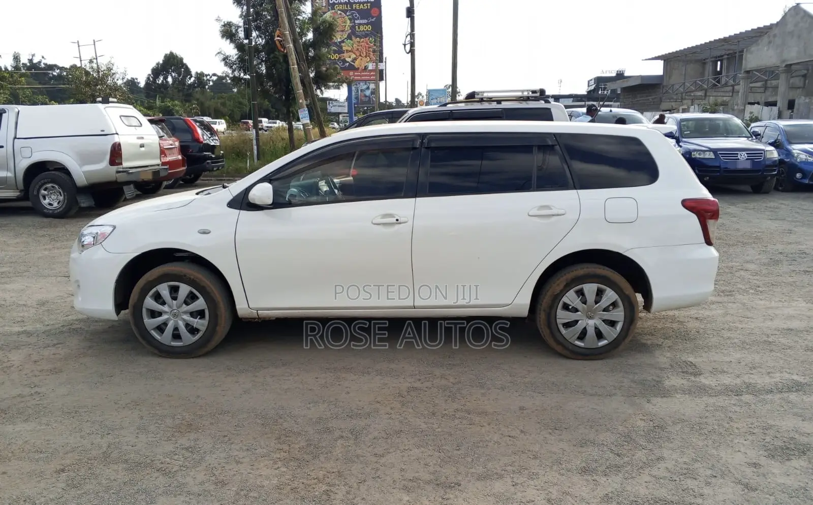 Toyota Corolla Fielder 2012 White