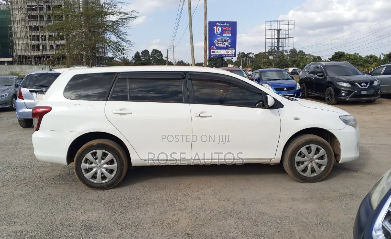 Toyota Corolla Fielder 2012 White