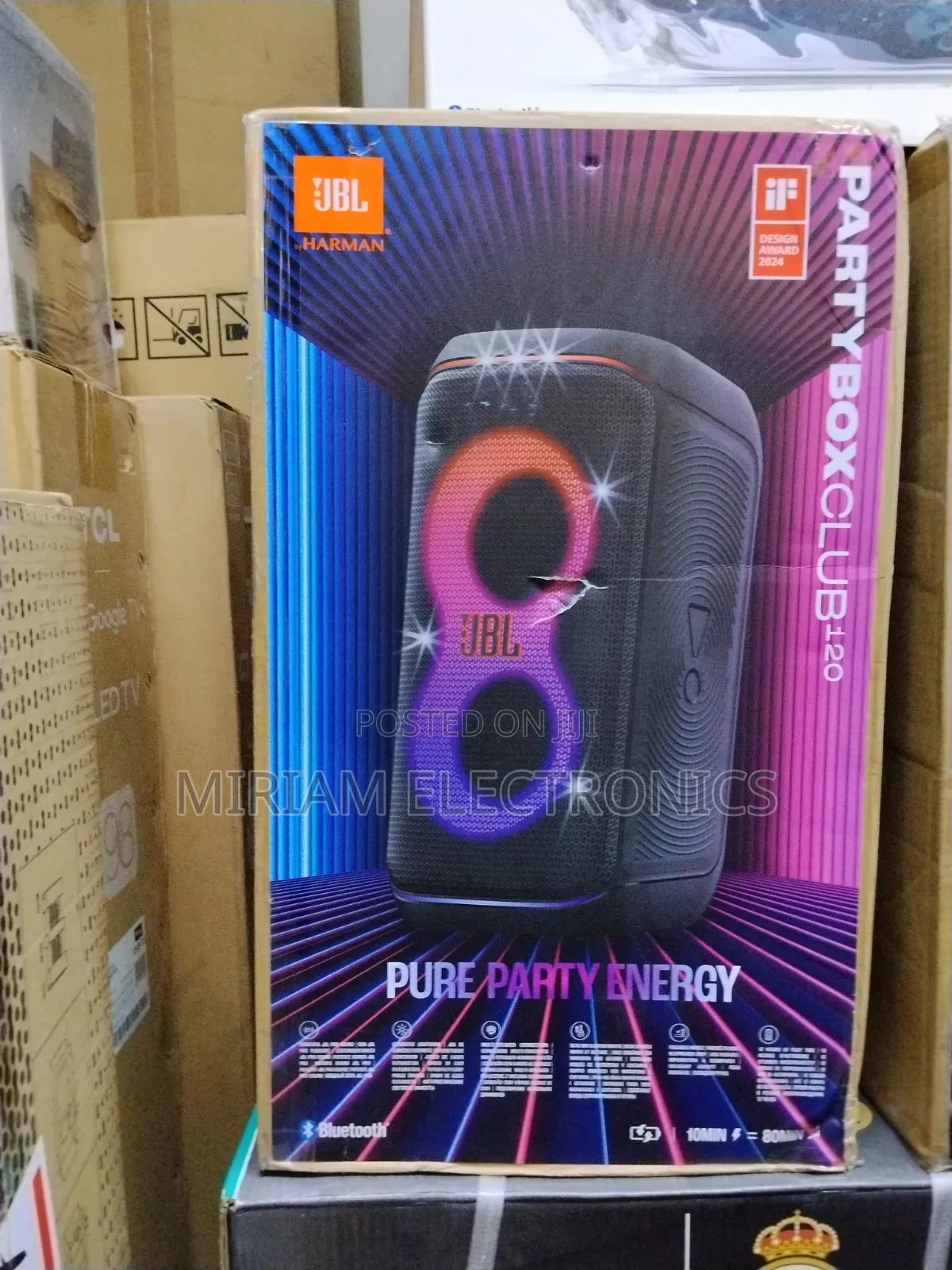 JBL Partybox Club 120 Portable Speaker