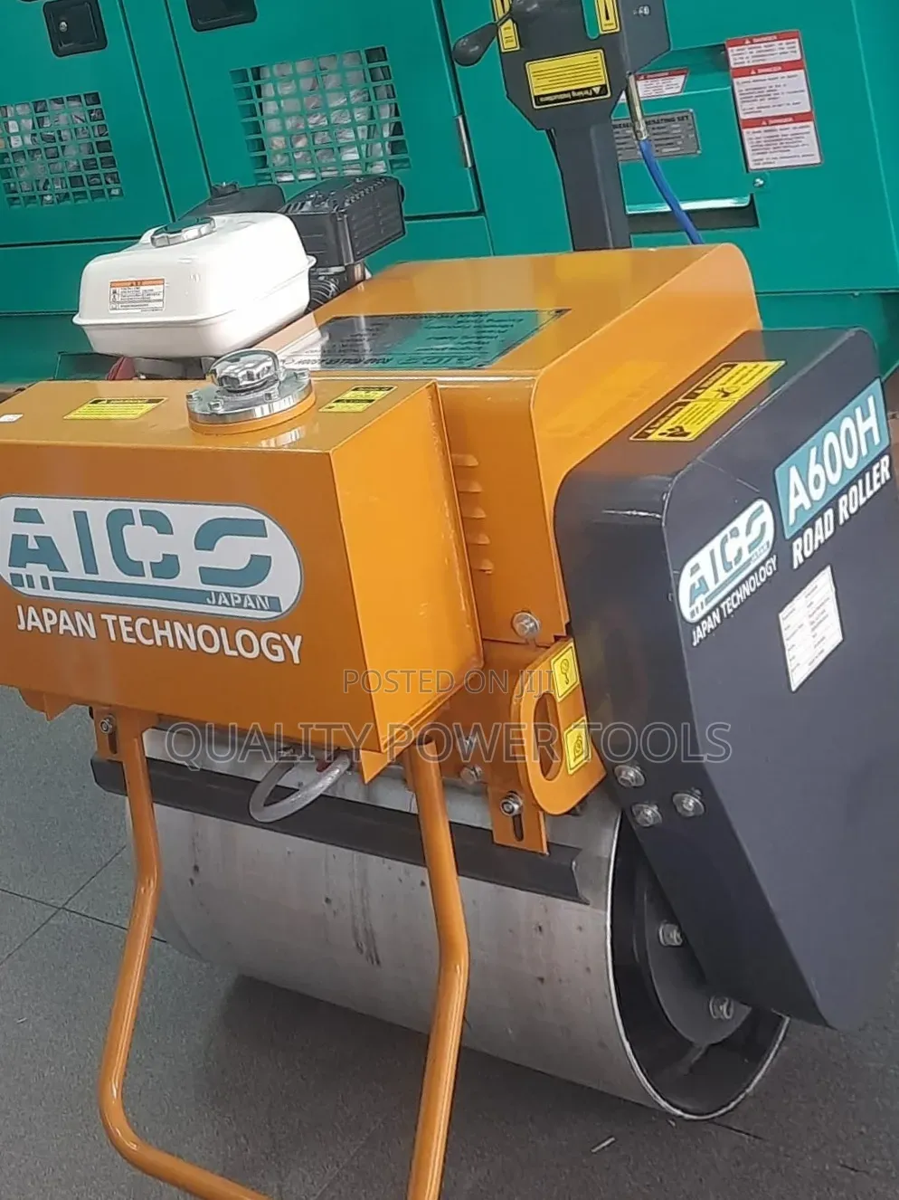 *A600h *Aico Japan* *Single Drum Roller With Honda Gx160* *Engine*