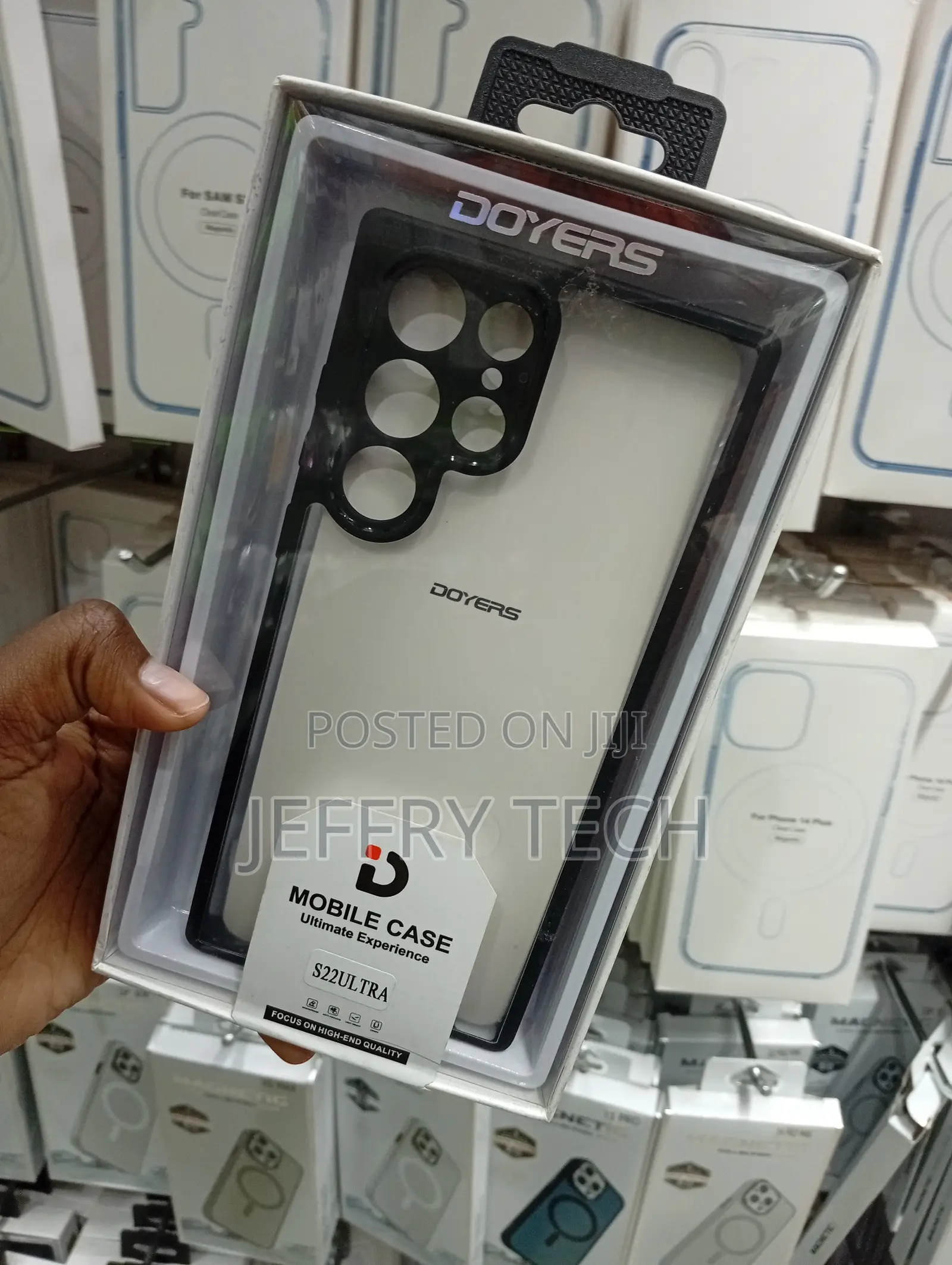 Doyers Mobile Case for the Samsung Galaxy S22 Ultra Is a Clear,