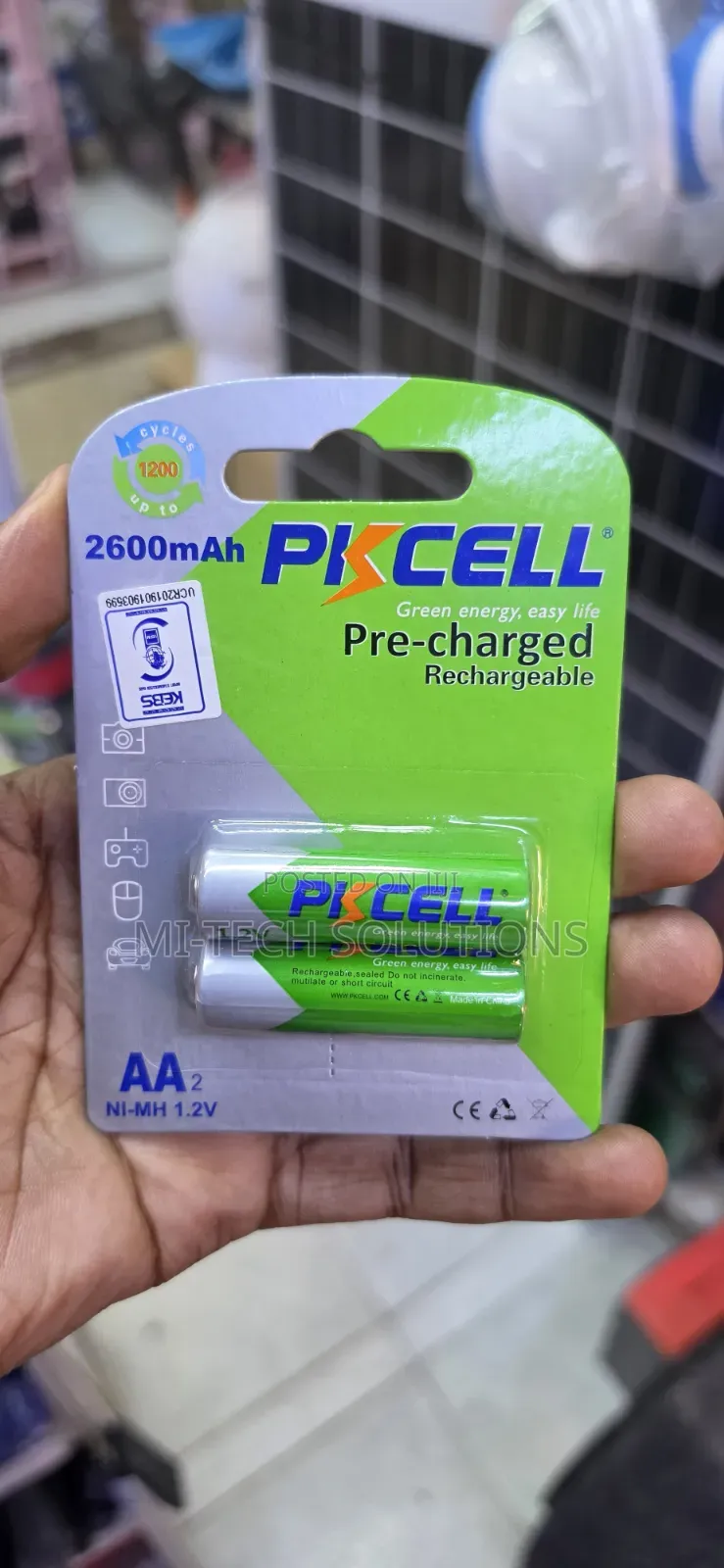 Pkcell Aa Rechargeable Battery