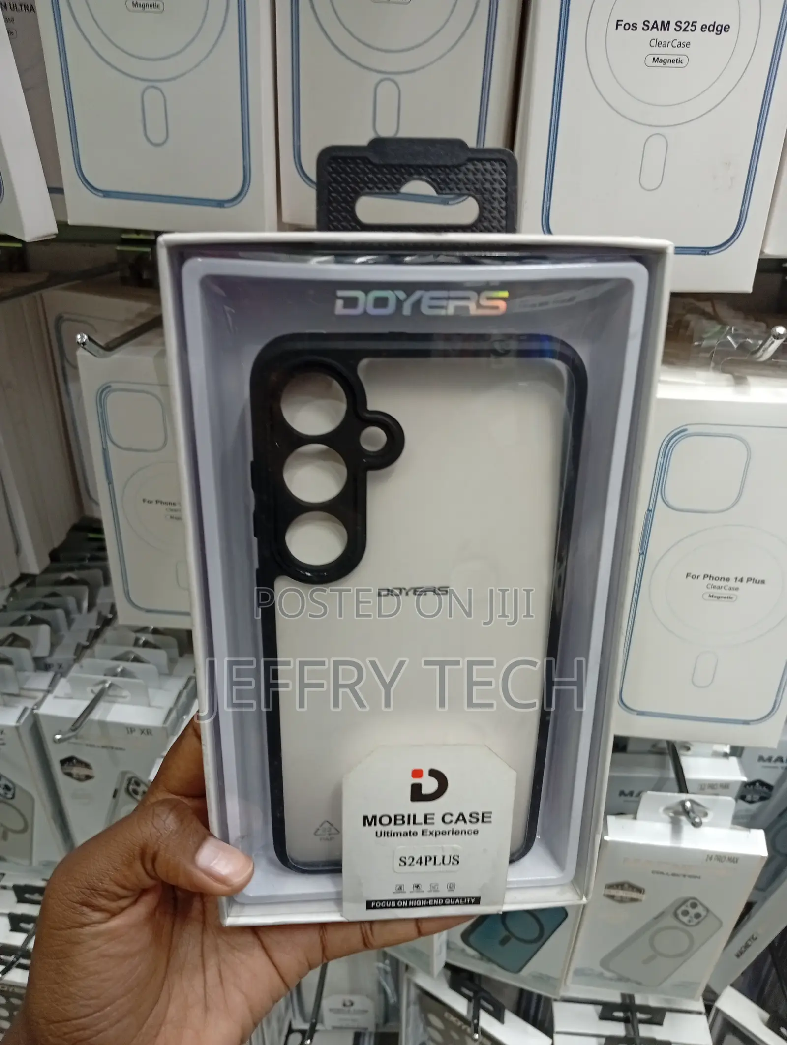 Clear Case Designed Specifically for the Samsung Galaxy S24 Plus.