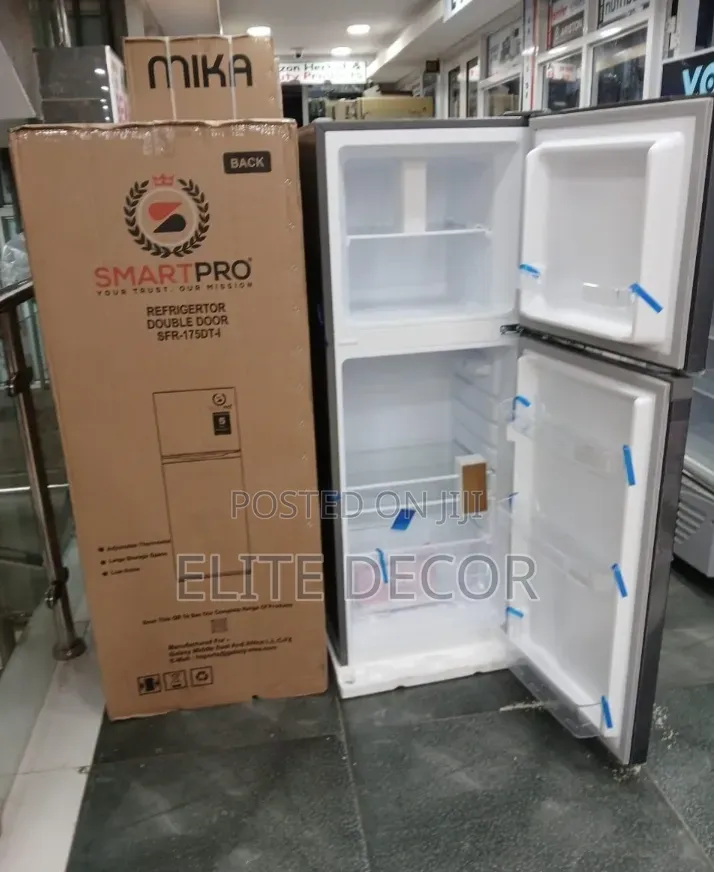 Smartpro SFR-175dt-I 138l Double Door Fridge – Energy Efficient