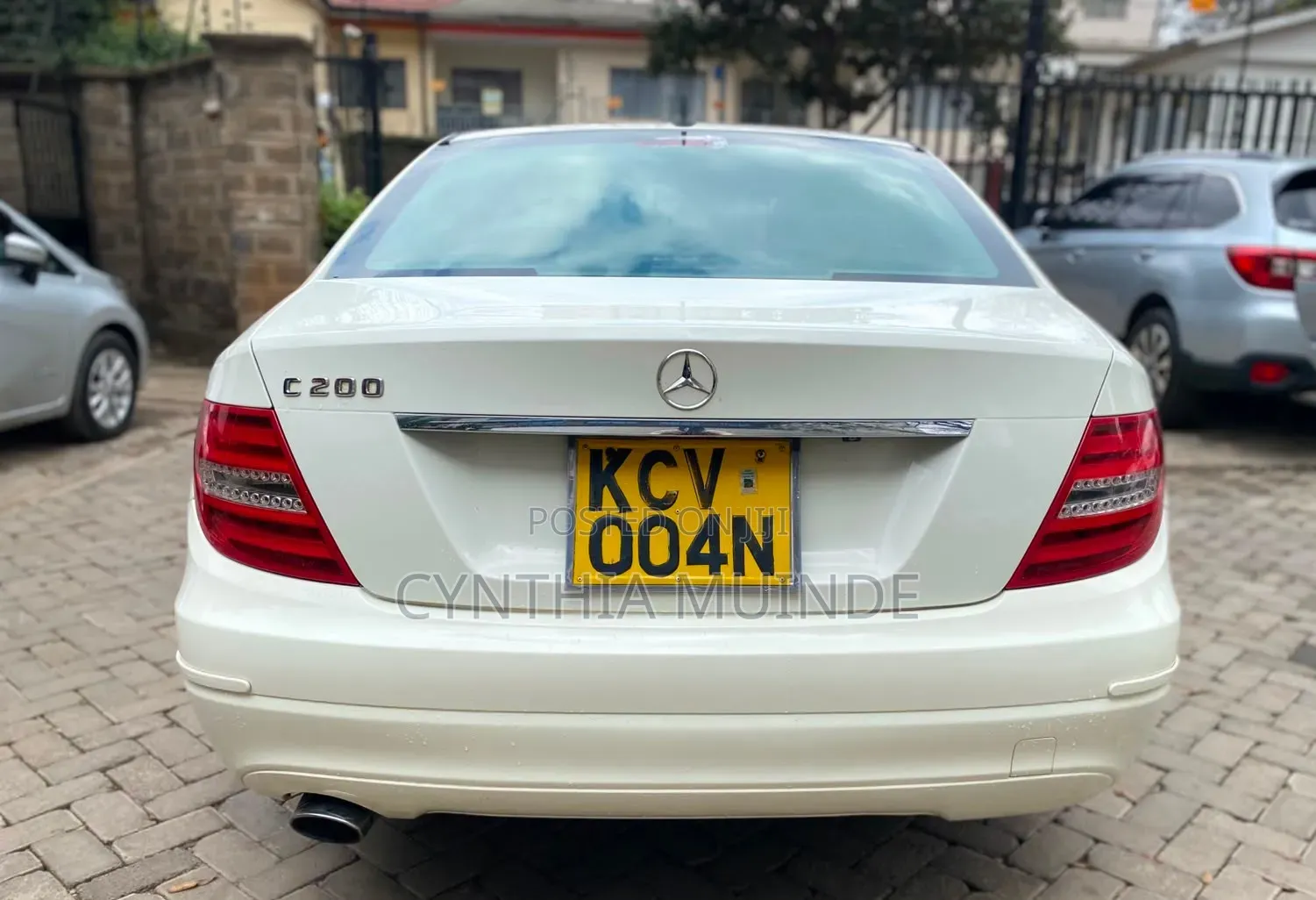 Mercedes-Benz C200 2012 White